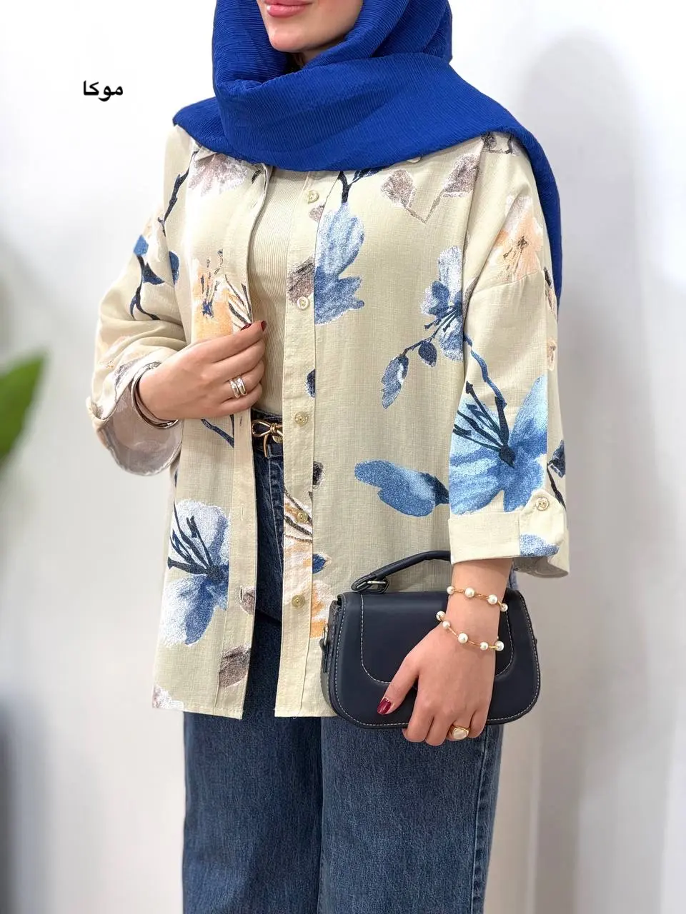 تونیک مانتویی لینن آیسو گلاریس